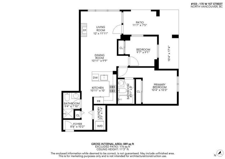 Photo 37 at 103 - 170 W 1st Street, Lower Lonsdale, North Vancouver