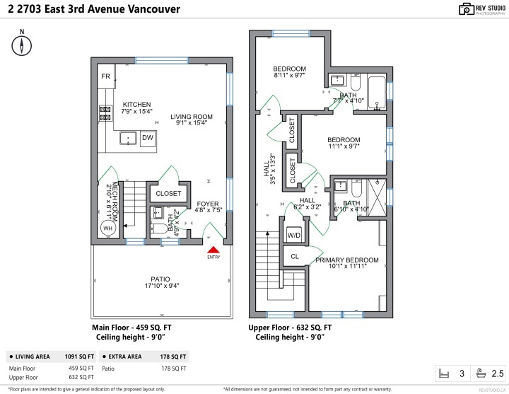 Photo 19 at 2 - 2703 East 3rd Avenue, Renfrew VE, Vancouver East