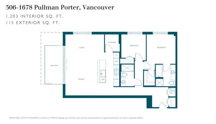 Photo 11 at 506 - 1678 Pullman Porter Street, Mount Pleasant VE, Vancouver West