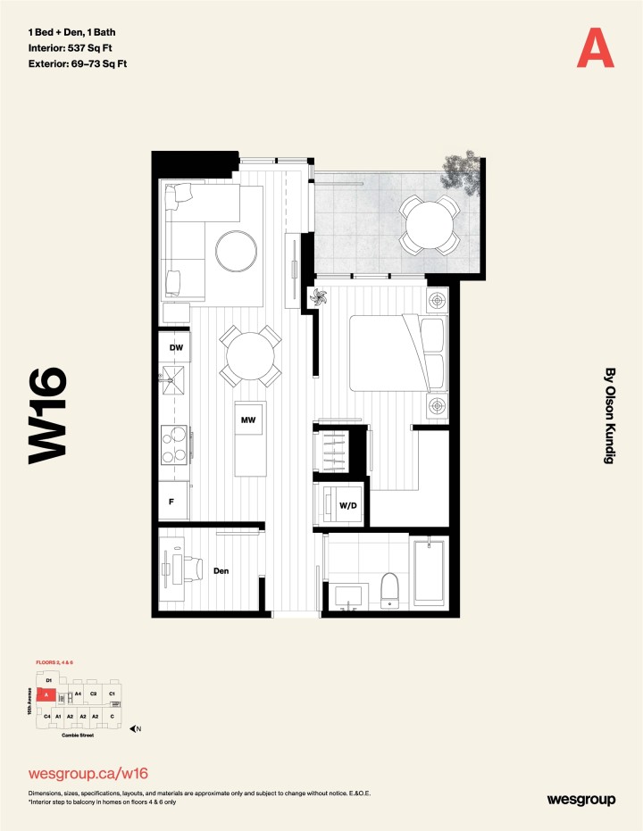 Photo 10 at 210 - 480 W 16th Avenue, Cambie, Vancouver West