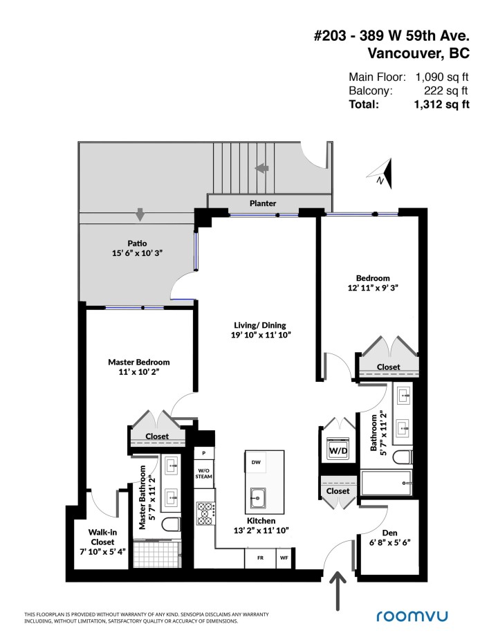 Photo 21 at 203 - 389 W 59th Avenue, South Cambie, Vancouver West