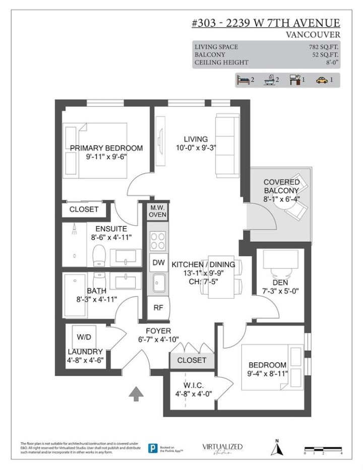 Photo 21 at 303 - 2239 W 7th Avenue, Kitsilano, Vancouver West
