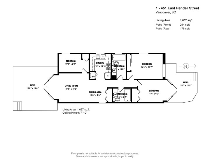 Photo 29 at 1 - 451 E Pender Street, Strathcona, Vancouver East
