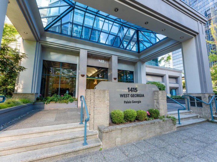 Photo 2 at 2302 - 1415 West Georgia Street, Coal Harbour, Vancouver West