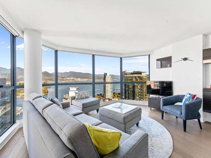 Photo 5 at 2302 - 1415 West Georgia Street, Coal Harbour, Vancouver West