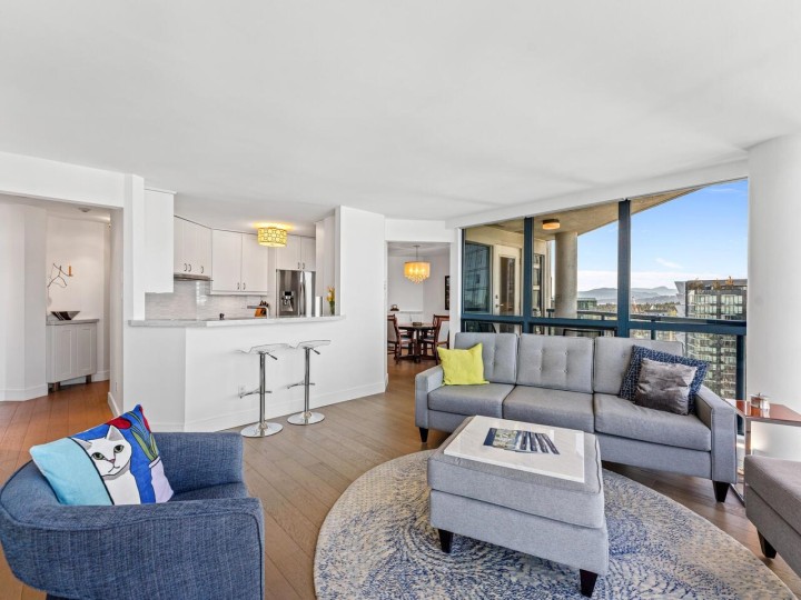 Photo 4 at 2302 - 1415 West Georgia Street, Coal Harbour, Vancouver West