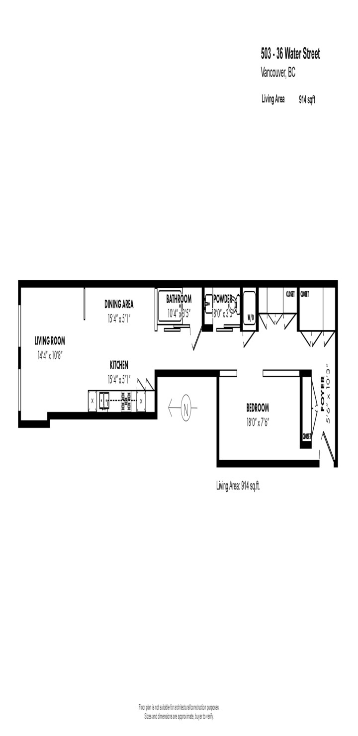 Photo 23 at 503 - 36 Water Street, Downtown VW, Vancouver West