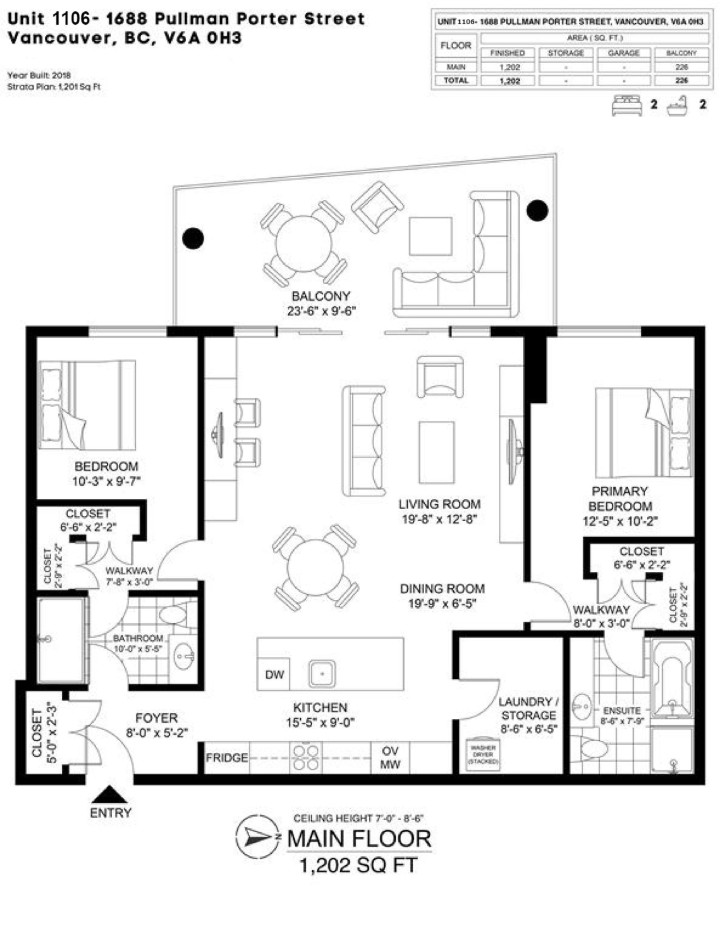 Photo 33 at 1106 - 1688 Pullman Porter Street, Mount Pleasant VE, Vancouver West