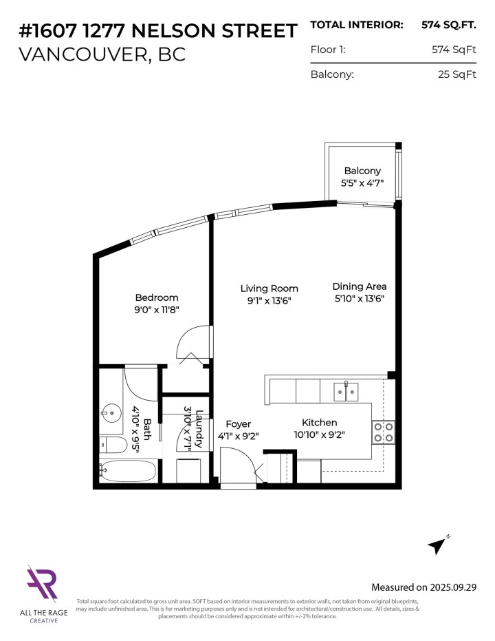 Photo 22 at 1607 - 1277 Nelson Street, West End VW, Vancouver West