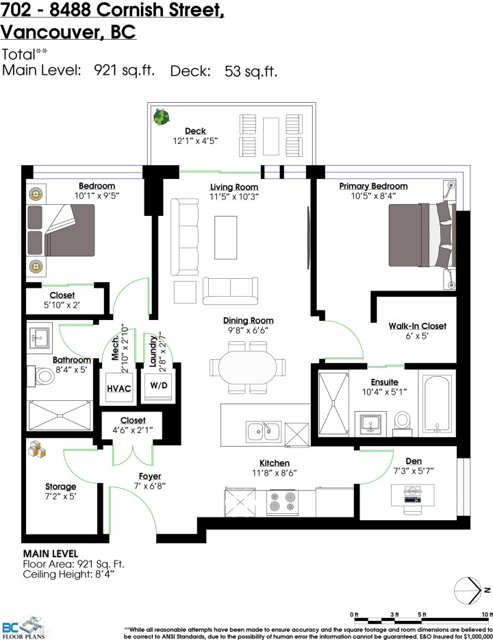 Photo 39 at 702 - 8488 Cornish Street, S.W. Marine, Vancouver West