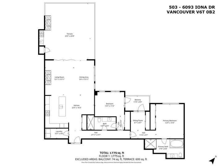 Photo 18 at 503 - 6093 Iona Drive, University VW, Vancouver West