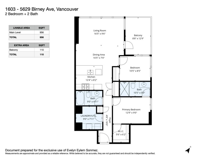 Photo 40 at 1603 - 5629 Birney Avenue, University VW, Vancouver West