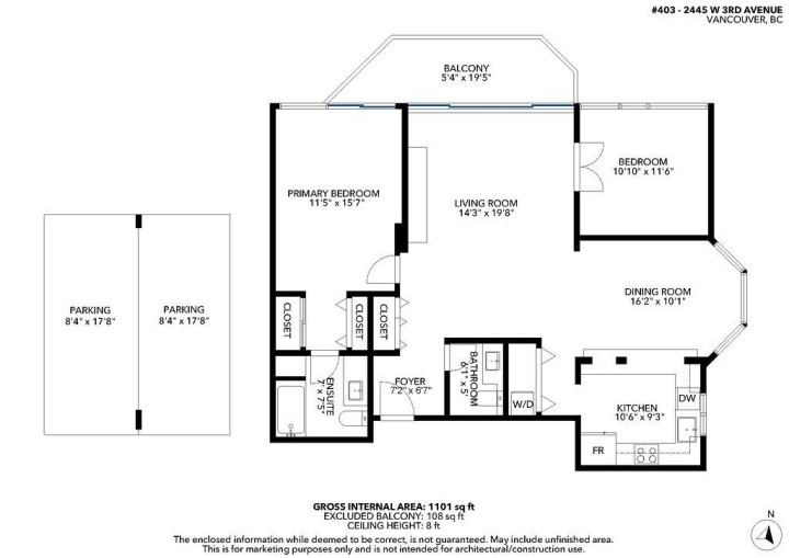 Photo 24 at 403 - 2445 W 3rd Avenue, Kitsilano, Vancouver West