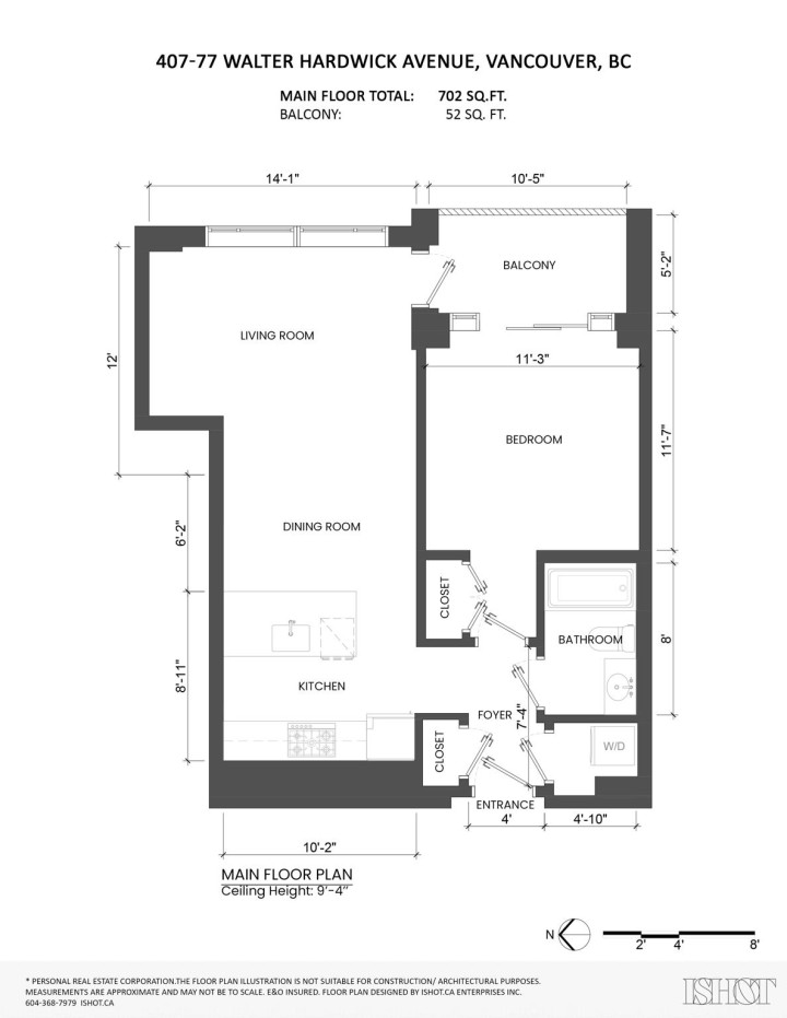 Photo 31 at 407 - 77 Walter Hardwick Avenue, False Creek, Vancouver West