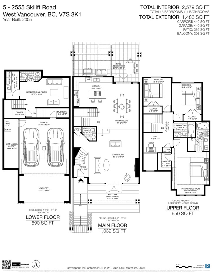 Photo 33 at 5 - 2555 Skilift Road, Chelsea Park, West Vancouver