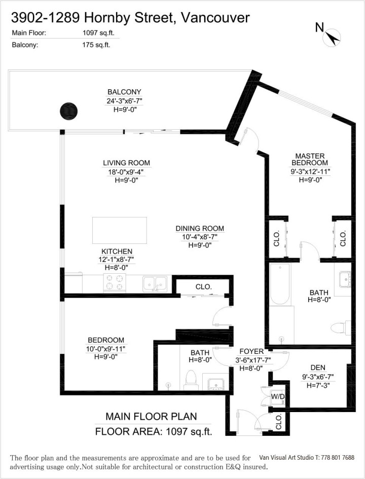 Photo 18 at 3902 - 1289 Hornby Street, Downtown VW, Vancouver West