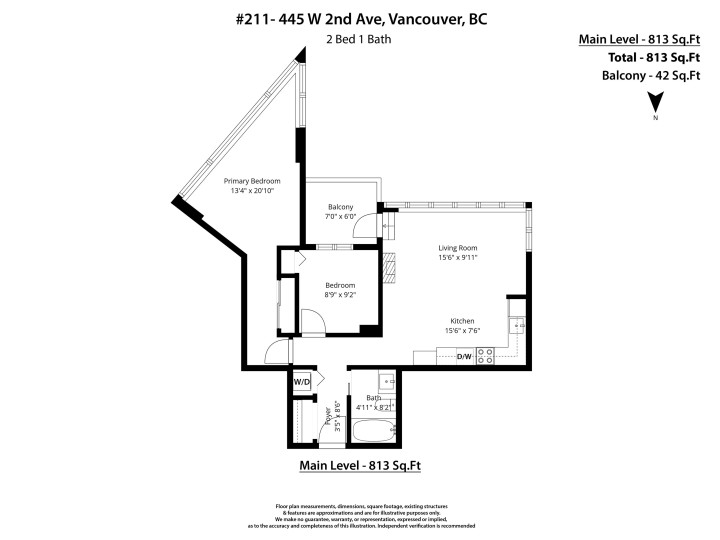 Photo 2 at 211 - 445 W 2nd Avenue, False Creek, Vancouver West