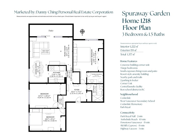 Photo 2 at 1218 - 235 Keith Road, Cedardale, West Vancouver