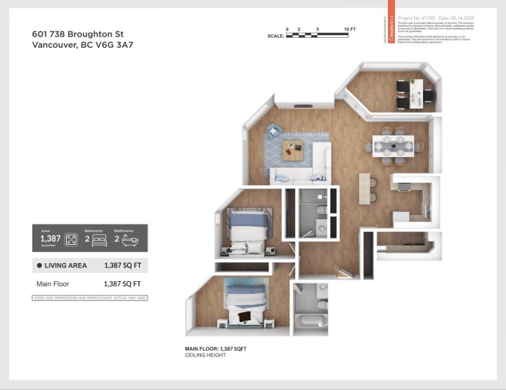 Photo 33 at 601 - 738 Broughton Street, West End VW, Vancouver West