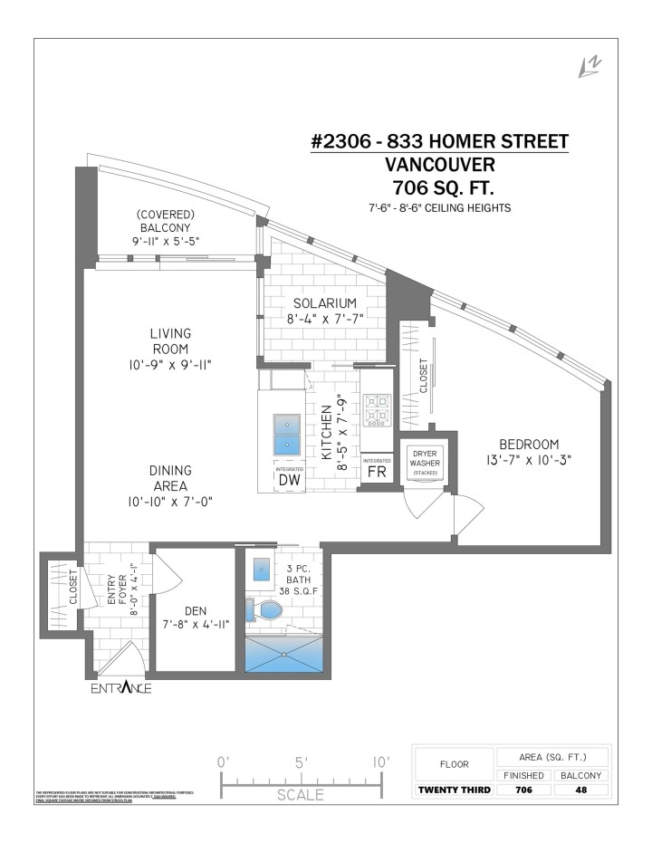 Photo 40 at 2306 - 833 Homer Street, Downtown VW, Vancouver West