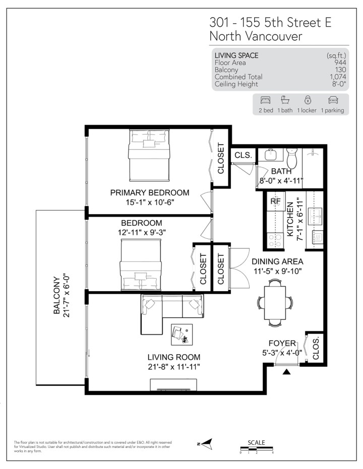 Photo 37 at 301 - 155 E 5th Street, Lower Lonsdale, North Vancouver