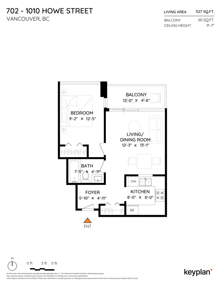 Photo 8 at 702 - 1010 Howe Street, Downtown VW, Vancouver West