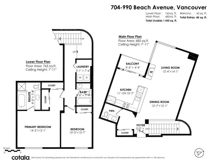 Photo 36 at 704 - 990 Beach Avenue, Yaletown, Vancouver West