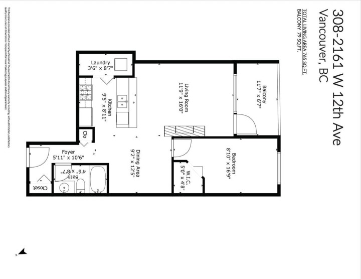 Photo 27 at 308 - 2161 W 12th Avenue, Kitsilano, Vancouver West