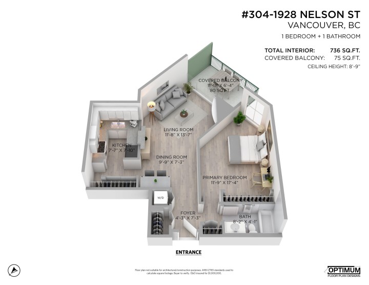 Photo 40 at 304 - 1928 Nelson Street, West End VW, Vancouver West