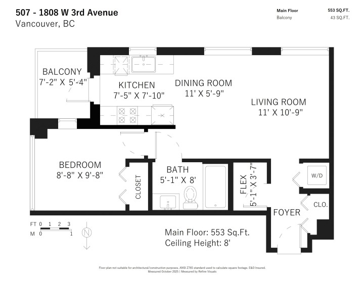 Photo 18 at 507 - 1808 W 3rd Avenue, Kitsilano, Vancouver West