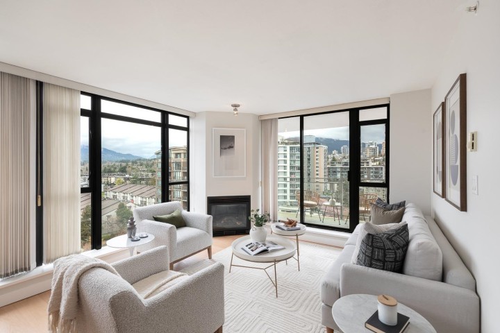 Photo 5 at 1406 - 155 W 1st Street, Lower Lonsdale, North Vancouver