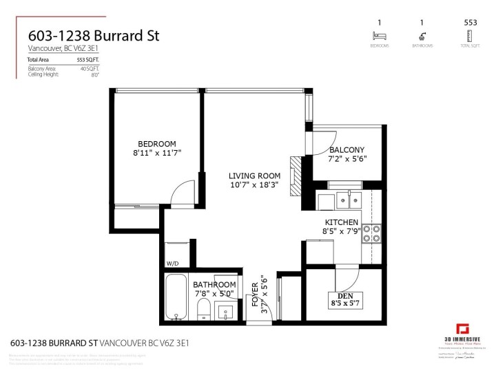 Photo 28 at 603 - 1238 Burrard Street, Downtown VW, Vancouver West