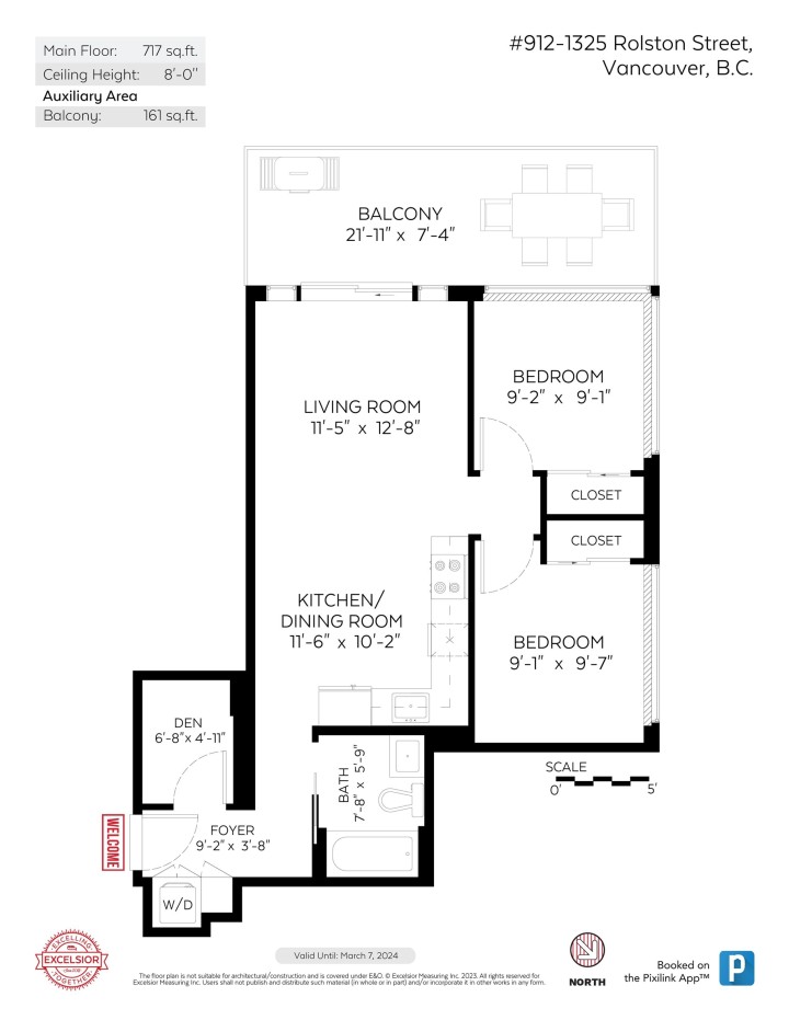 Photo 28 at 912 - 1325 Rolston Street, Downtown VW, Vancouver West