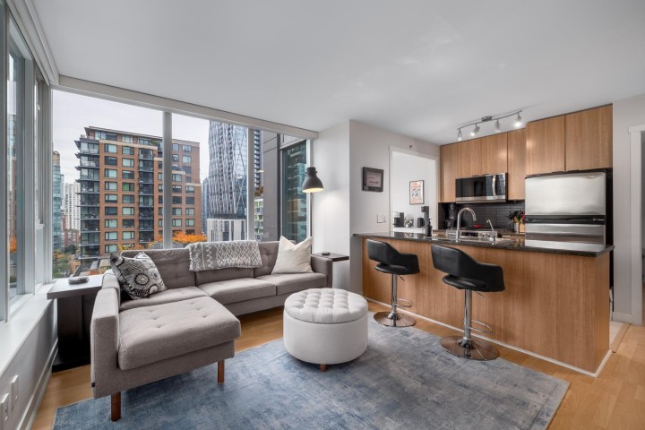 Photo 1 at 1107 - 1010 Richards Street, Yaletown, Vancouver West