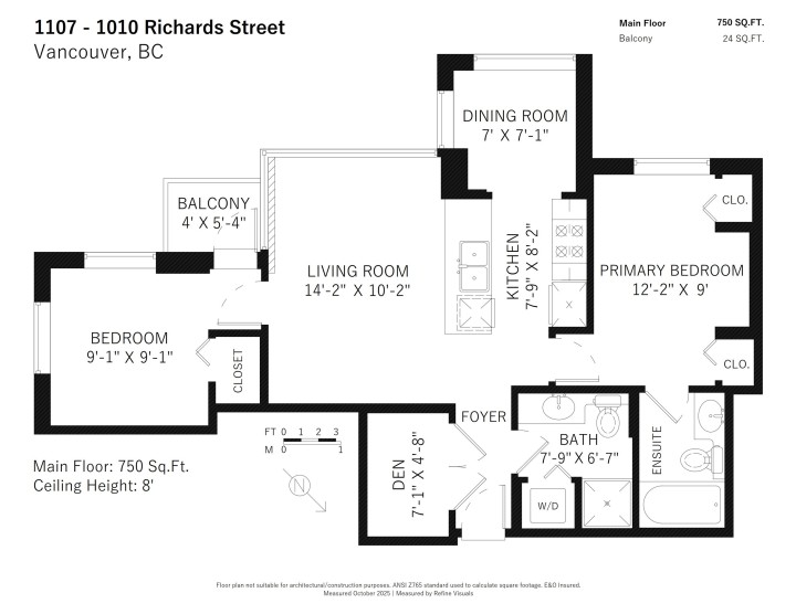 Photo 21 at 1107 - 1010 Richards Street, Yaletown, Vancouver West