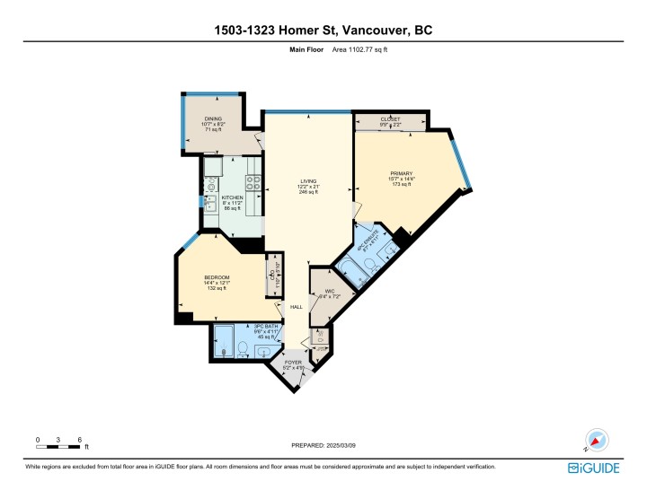 Photo 18 at 1503 - 1323 Homer Street, Yaletown, Vancouver West