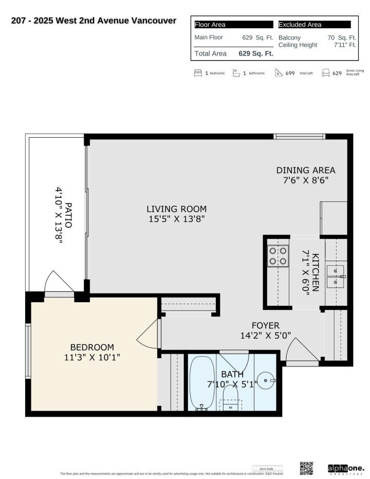 Photo 30 at 207 - 2025 W 2nd Avenue, Kitsilano, Vancouver West