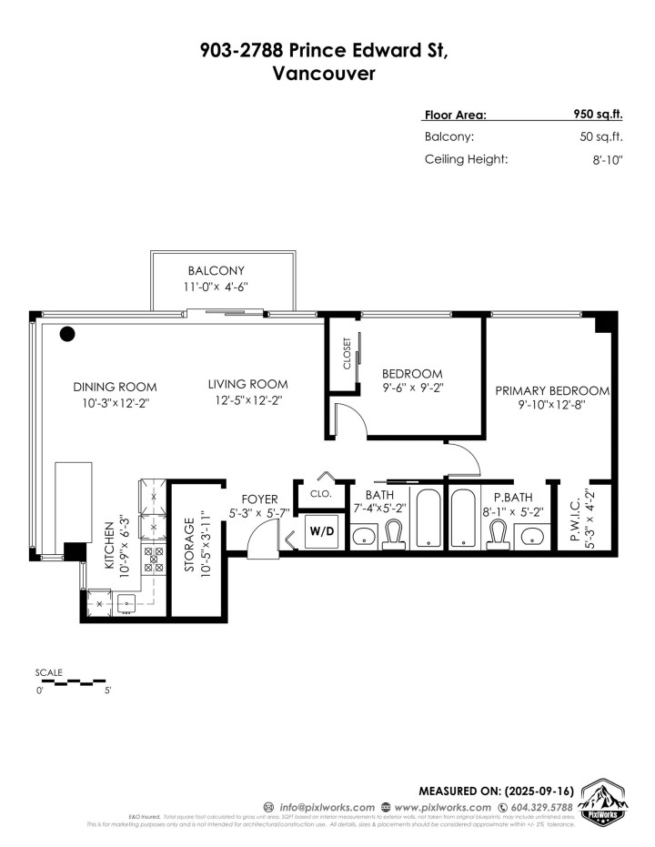 Photo 39 at 903 - 2788 Prince Edward Street, Mount Pleasant VE, Vancouver East