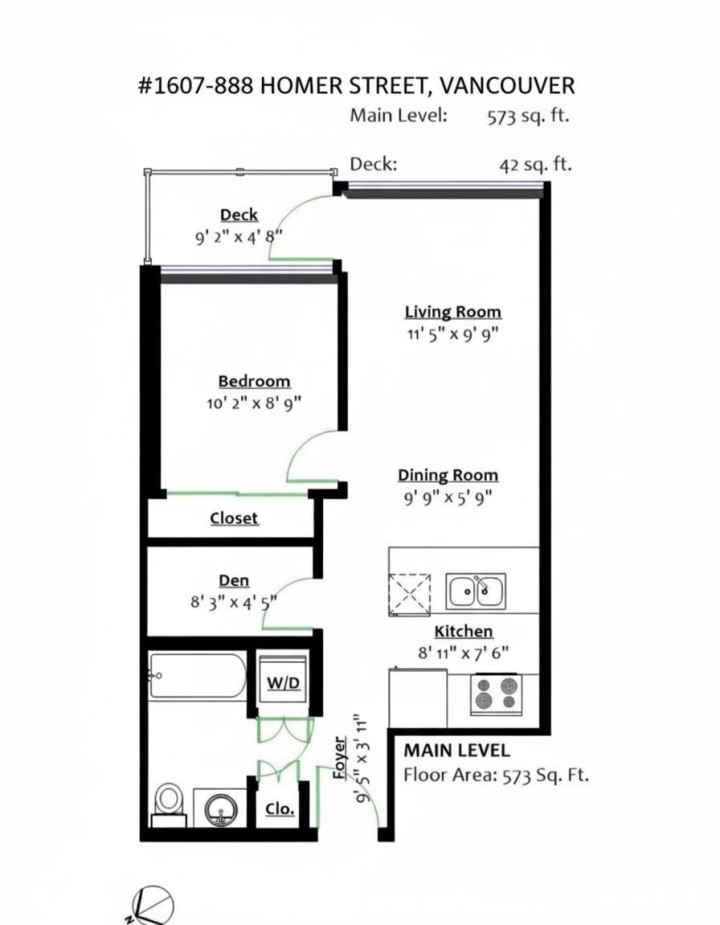 Photo 17 at 1607 - 888 Homer Street, Downtown VW, Vancouver West