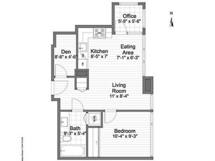 Photo 1 at 701 - 1068 W Broadway, Fairview VW, Vancouver West