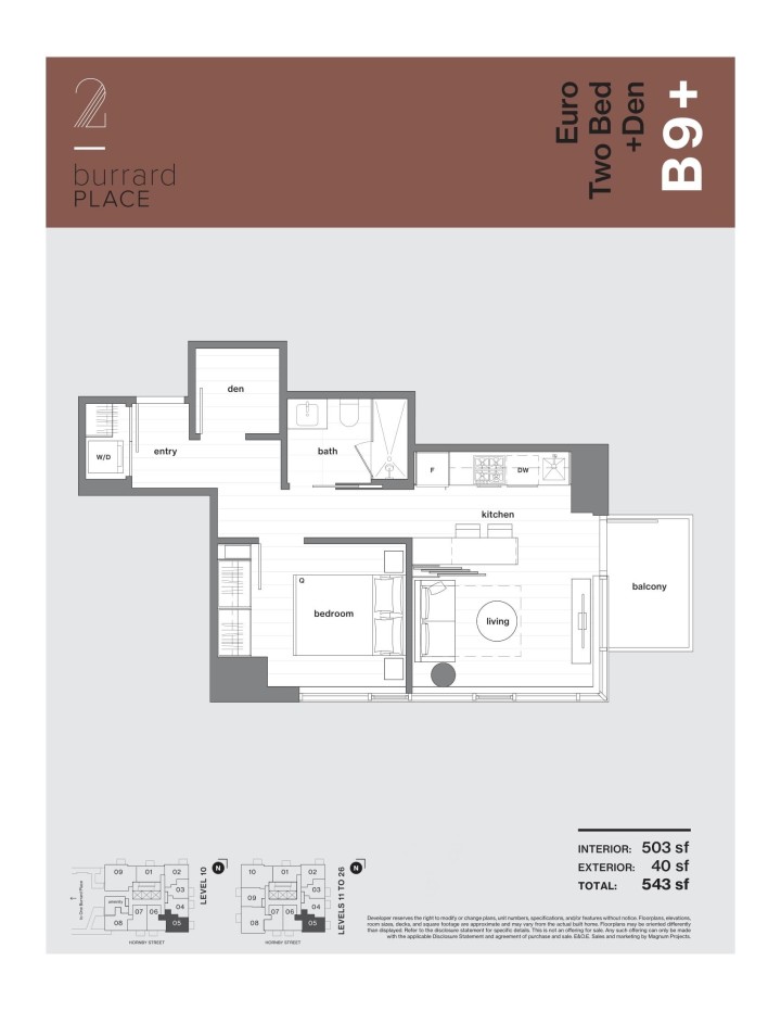 Photo 2 at 1005 - 1277 Hornby Street, Downtown VW, Vancouver West