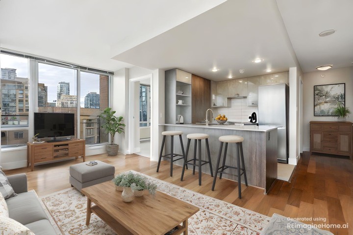 Photo 4 at 1801 - 1088 Richards Street, Yaletown, Vancouver West