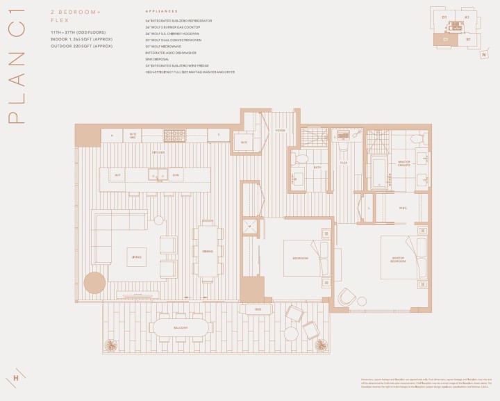 Photo 23 at 3503 - 1335 Howe Street, Downtown VW, Vancouver West