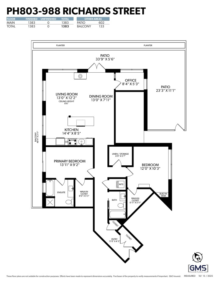 Photo 36 at PH803 - 988 Richards Street, Yaletown, Vancouver West