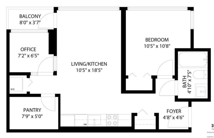 Photo 13 at 2301 - 161 W Georgia Street, Downtown VW, Vancouver West