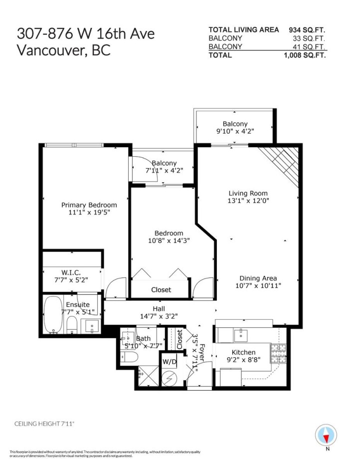 Photo 26 at 307 - 876 W 16th Avenue, Cambie, Vancouver West