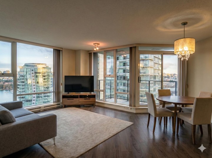 Photo 9 at 1802 - 455 Beach Crescent, Yaletown, Vancouver West