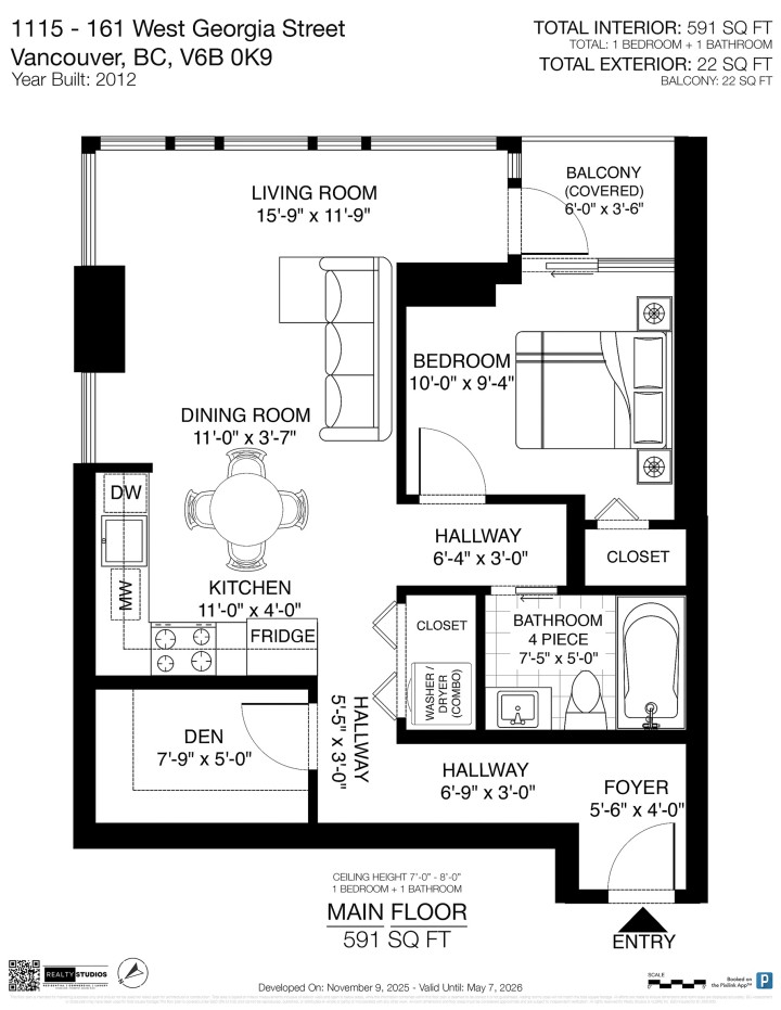 Photo 29 at 1115 - 161 W Georgia Street, Downtown VW, Vancouver West