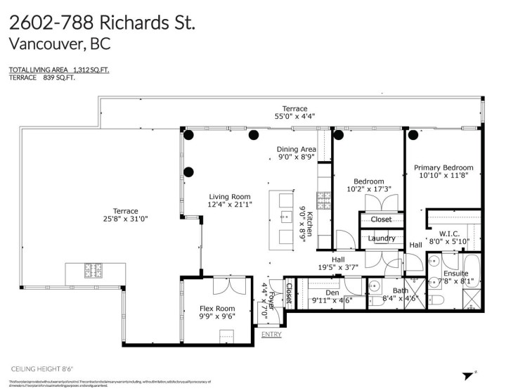 Photo 37 at 2602 - 788 Richards Street, Downtown VW, Vancouver West