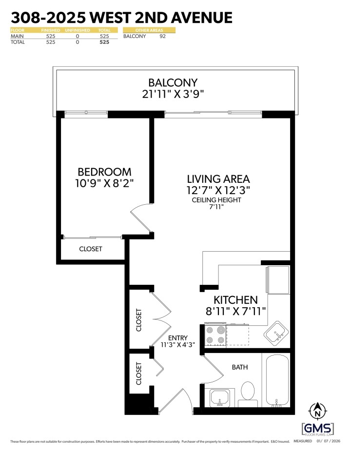 Photo 22 at 308 - 2025 W 2nd Avenue, Kitsilano, Vancouver West